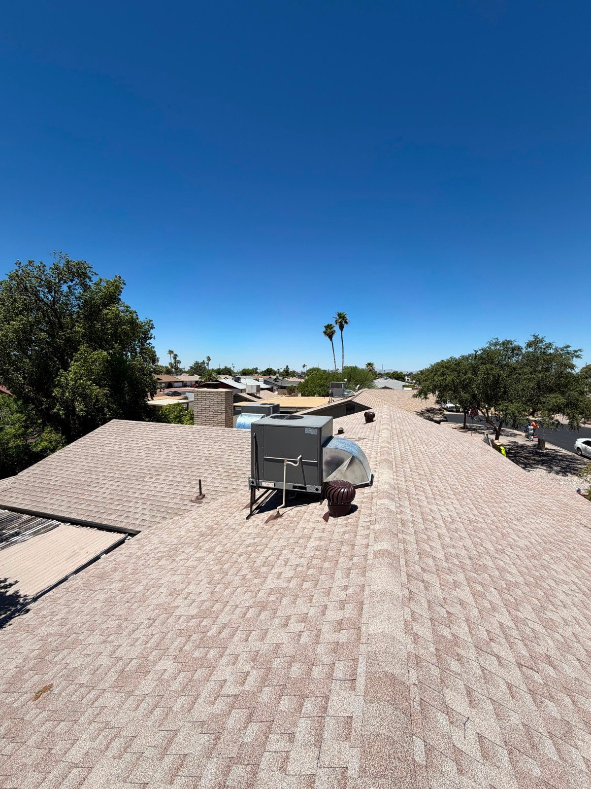 Full residential roof replacement in the Phoenix Valley